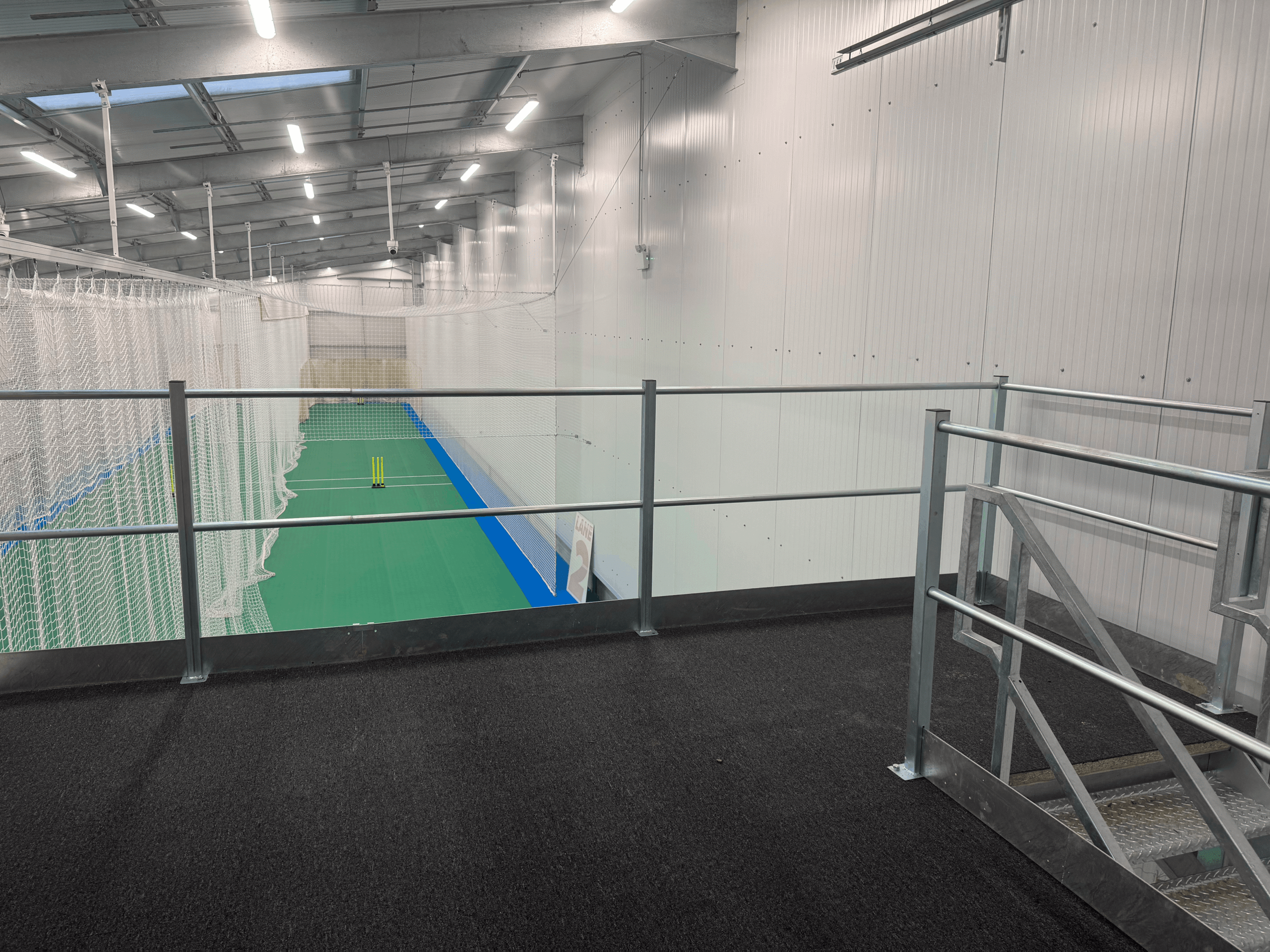 A commercially used building built by K and J construction