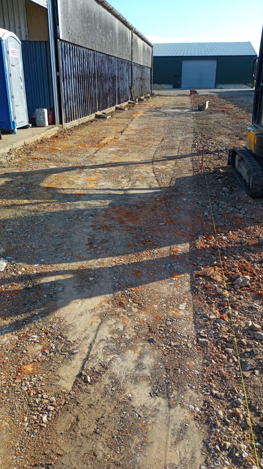 Foundations laid by K and J construction