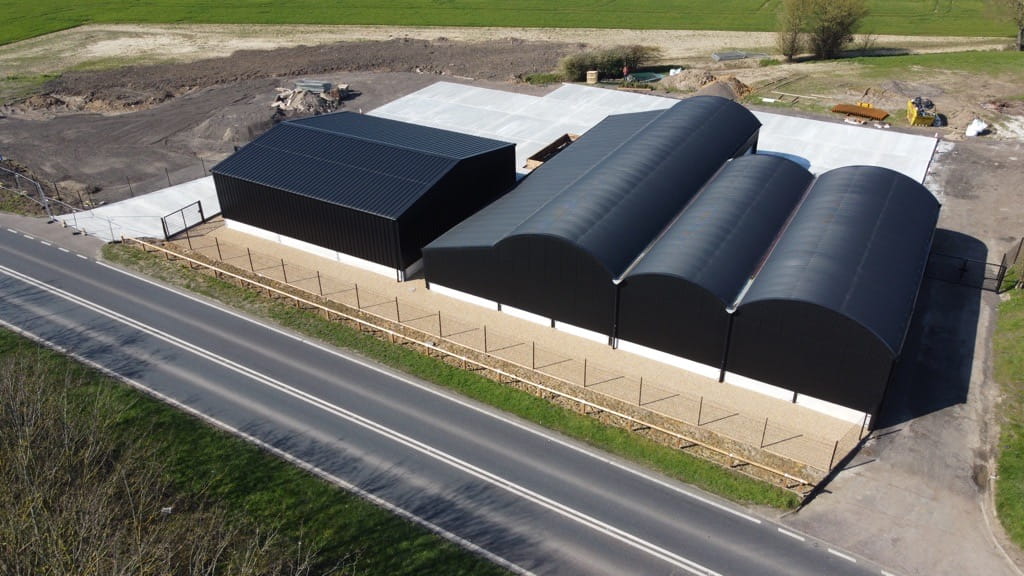 View of barn after refurbishment